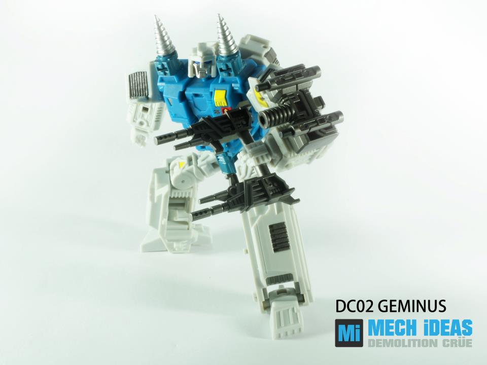 MECH iDEAS DC-01 Apex and DC-02 Geminus New Official Images